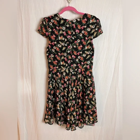 BETSY Johnson floral print cap sleeve dress - Picture 4 of 4